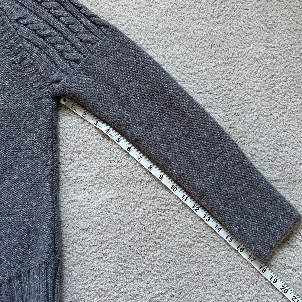 Prana Pia Knit Round Hem Sweater Sz XL - Picture 8 of 9